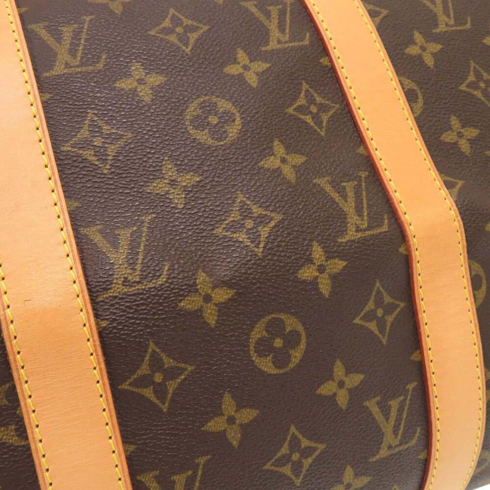 LOUIS VUITTON Brown Monogram Keepall 50 Boston Bag - Picture 8 of 10